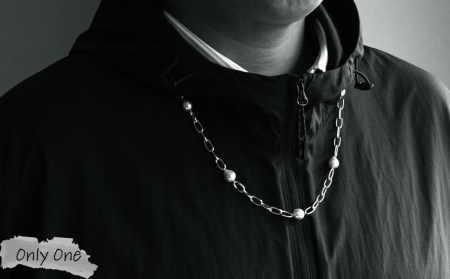 【080-22】Only One ナチュラルバロックパールネックレス*