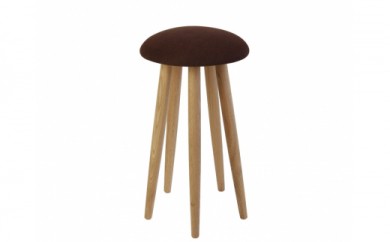 【加藤木工】19％ stool（570＆ブラウン）
