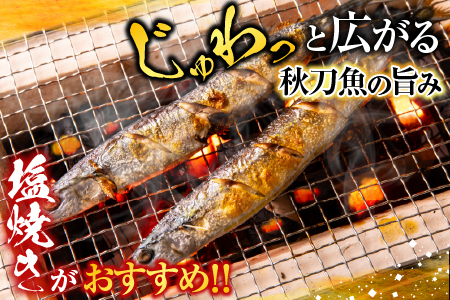 甘塩紅鮭5切×4P ・冷凍生さんま5尾入×4Pセット C-70015