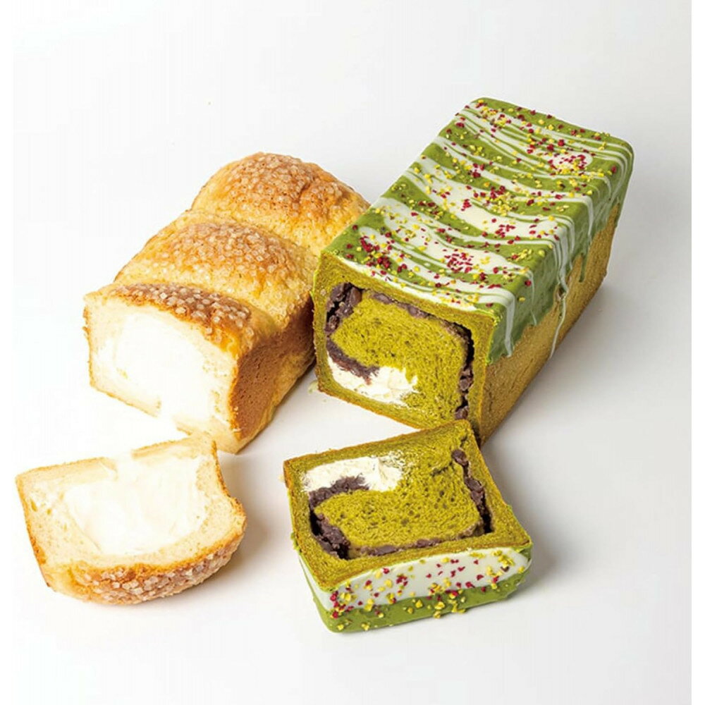 【ふるさと納税】高級食パン プレミアムシリーズ 食パン 2本セット（チーズ／抹茶あずき＆マスカルポーネ）