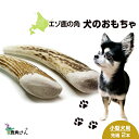 【ふるさと納税】鹿の角 エゾシカ 犬のおもちゃ 『鹿角さん』 小型犬用　先端　2本セット犬 ペット おもちゃ 鹿角 エゾシカ ドッグガム 北海道 北海道ふるさと納税 白老 ふるさと納税 北海道