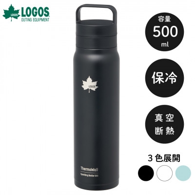 
                  TW 真空断熱 炭酸対応ボトル BK 500ml 保冷対応のステンレスボトル 81286121【1745202】
                