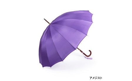 【前原光榮商店】婦人用雨傘 トラッドクラシコ〈手元：寒竹〉(カラー：アメジスト）