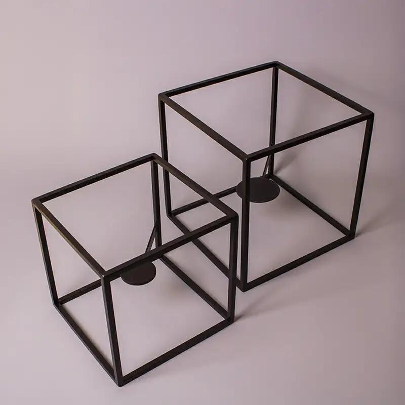 IRON CUBE L | アイアン 無垢 鉄 アメリカン DIY フレーム ミニマル インテリア 高知県 南国市