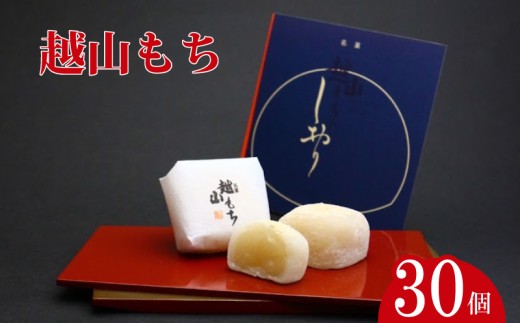 梅花堂越山 越山もち 32g（1個）×30個  計960g お菓子 和菓子 もち