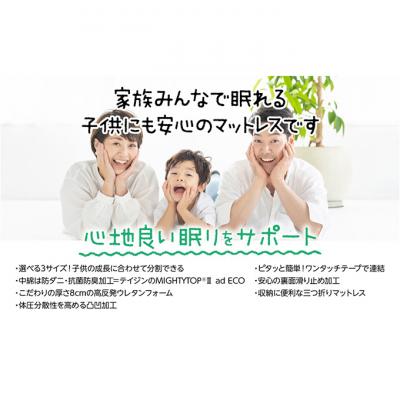 ふるさと納税 豊郷町 マットレス 4人用 つなげて使える 幸せを呼ぶ!?家族みんなで眠れる寝具[53820365] |  | 02