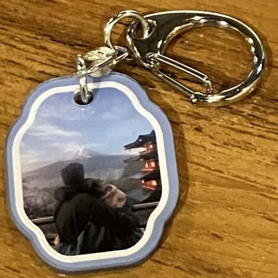 ふるさと納税 山梨県 課題解決型地域活性化富士山オリジナルアイテム アクリルキーホルダー 5個セット