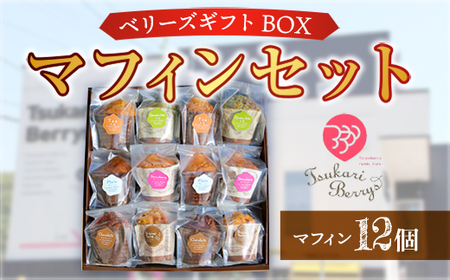 ベリーズギフトBOX マフィンセット 12個 詰め合わせ AC0401