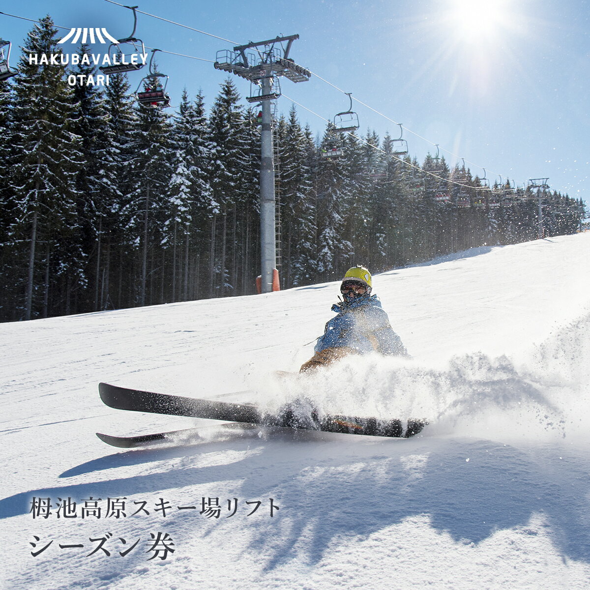【ふるさと納税】HAKUBA VALLEY 栂池高原スキー場リフトシーズン券1枚｜ リフトチケット 小谷村 ふるさと納税