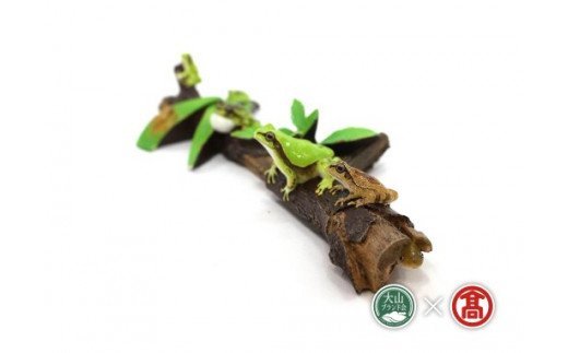 カエルフィギュア「六蛙」（むかえる）（大山ブランド会）米子高島屋 85-BV3 0394