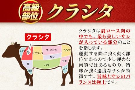 牛肉 赤身 クラシタ ロース すき焼き しゃぶしゃぶ 鍋 クラシタ あか牛 送料無料 肉 牛肉 ロース 肩ロース 600g (300g×2パック) クラシタ あか牛 赤牛 あかうし 《1月中旬-4月末