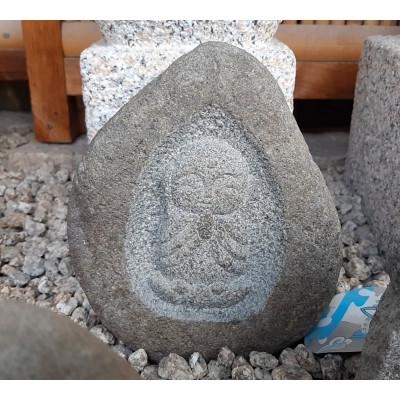 ふるさと納税 忠岡町 こころ音地蔵(淡茶色)手のひらサイズ |  | 02