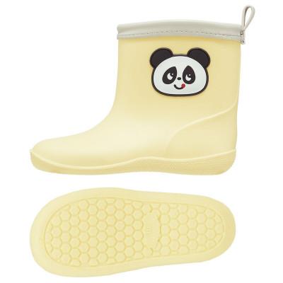 ふるさと納税 奈良市 キッズ ワッペン付きレインブーツ 16cm RIBTW16【ゴパン(パンダ)】 672200 |  | 01
