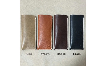 【メガネケース】glass case オリーブ メガネケース 革