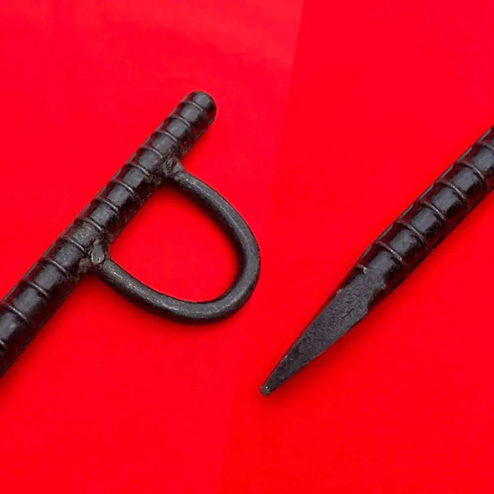 鍛造ペグ 45cm 6本セット/ キャンプ キャンプ用品 ペグ キャンプ場 アウトドア用品 / 南島原市 / 重光刃物鍛造工場[SEJ017]