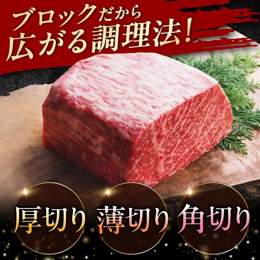 伊萬里牛赤身ブロック 500g / 佐賀県 / まつお食肉卸株式会社 [41AECZ001]