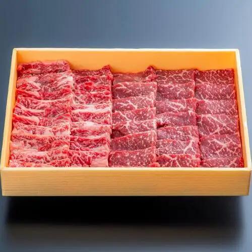 焼肉【豊後・米仕上牛】焼肉食べ比べ(500g)