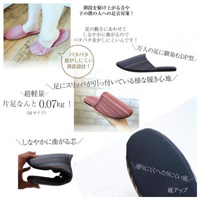 ふるさと納税 南魚沼市 しじらストライプ ドルフィンソフトスリッパ(レッド) Sサイズ 4足セット |  | 03