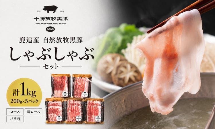 
                  鹿追産 自然放牧黒豚しゃぶしゃぶセット 【 ふるさと納税 人気 おすすめ ランキング 黒豚 豚肉 肉 ポーク 黒豚肉 黒豚ロース 黒豚肩ロース 黒豚バラ肉 しゃぶしゃぶ 北海道 鹿追町 送料無料 】 SKN001
                