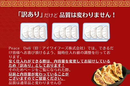 【定期便＿3ヶ月】【訳あり】肉汁溢れる冷凍肉餃子：8パック（計24パック） 餃子 ぎょうざ 冷凍餃子 肉餃子 豚肉 国産豚肉使用 冷凍生餃子 定期便
