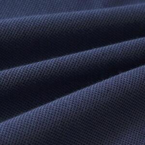 DJS-004 decollouomo メンズドレスシャツ半袖（生地／コンコルド）ライトネイビー／Sサイズ