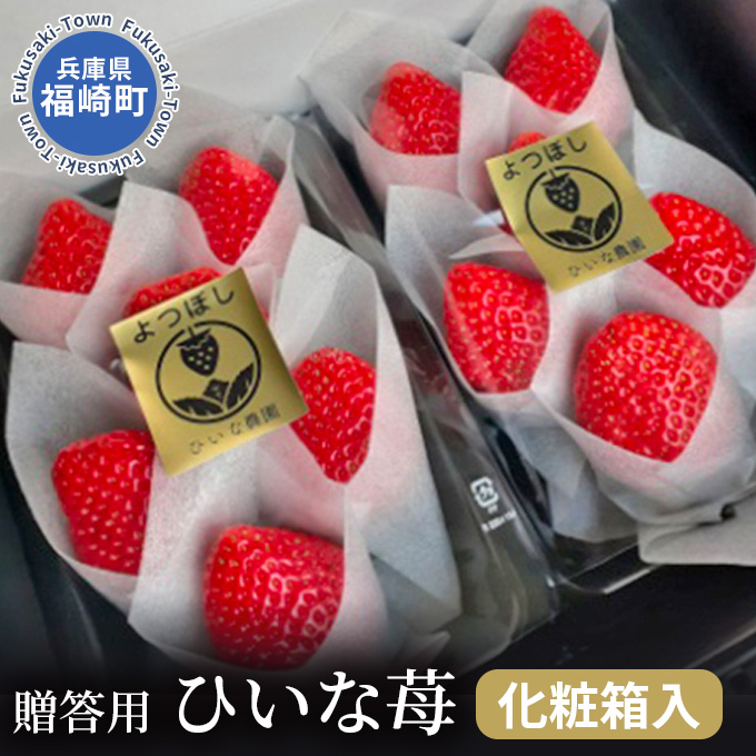 ひいな苺 贈答用 化粧箱入り いちご イチゴ