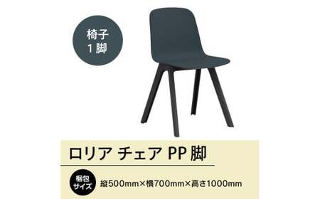 椅子 アダル ロリア チェア ネイビーブルー PP脚 P3003-10E 椅子