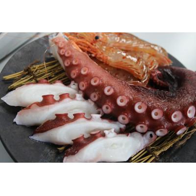 ふるさと納税 増毛町 冷凍柔らか蒸し(ヤナギたこ)1kg |  | 02