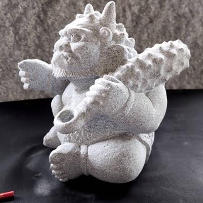 ふるさと納税 高松市 庵治石「鬼っこ」鬼まる