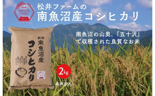 
                  【令和8年産新米予約】【定期便】南魚沼産コシヒカリ（2kg×12回)【定期便 銘柄米 ブランド米 精米 こしひかり コシヒカリ 魚沼産 新潟米 お米 米 こめ コメ ご飯 御飯 ごはん】【2026年10月上旬より1ヶ月以内に順次発送予定】
                