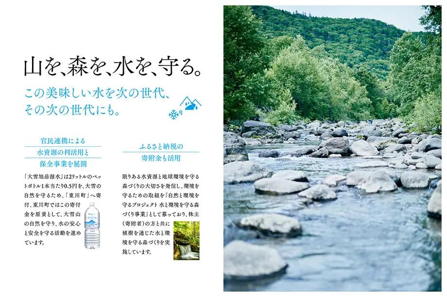 【2ヵ月定期便】大雪旭岳源水（2L×6本）
