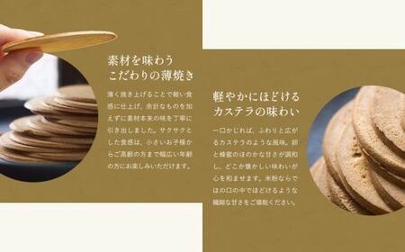 【訳あり】せんべい 個包装 かすてらのせん米 岐阜県産ハツシモ米（グルテンフリー）
