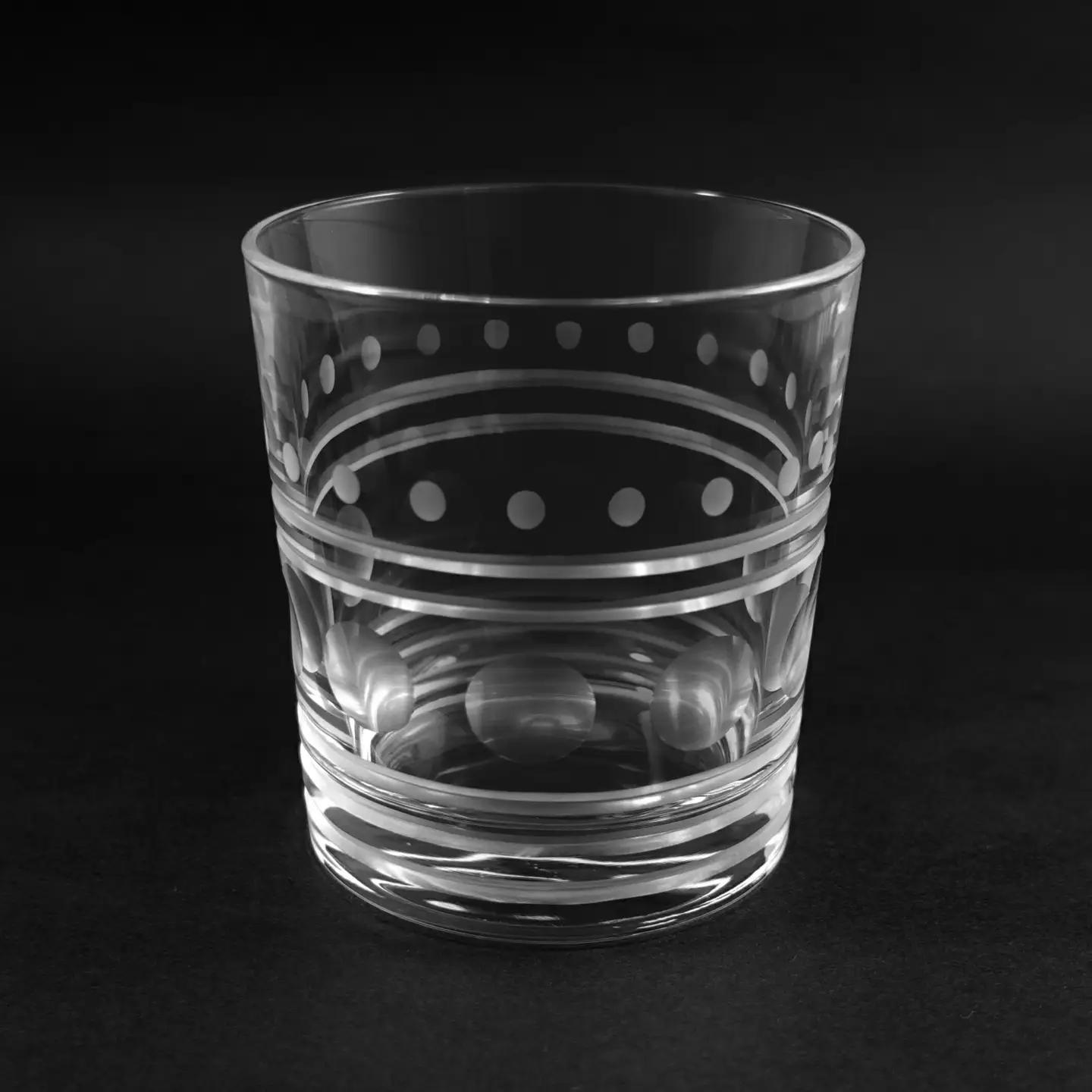 浅草切子 Bar’s Glass「アポロ オールド」2個セット 化粧箱入り
