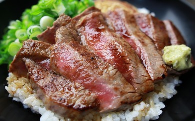 B43-143 あしきた牛モモステーキ４枚×6カ月連続定期便