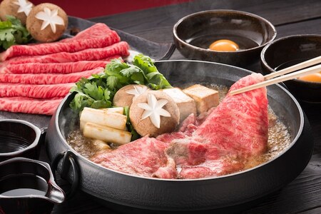 和牛 特上すき焼きセット サーロイン400g | 大和牛と奈良の魅力詰め合わせ fjn03