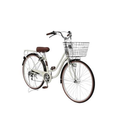 ふるさと納税 泉佐野市 a.n.designworks/ STYLE KIX FAMILY276 ベージュ 27型 自転車 |  | 01