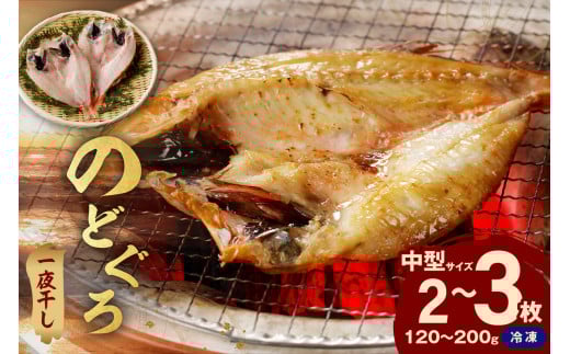【テレビで紹介されました】のどぐろ一夜干し個包装2～3枚「中型サイズ120～200gサイズ」 のどぐろ 一夜干し 干物 浜田市  【005_0127】