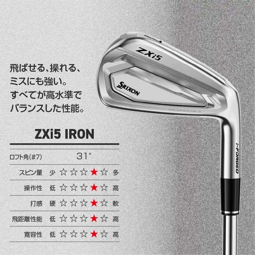 スリクソン ZXi5 アイアン N.S.PRO 950GH neo スチールシャフト 単品(AW/S)【2026モデル】〔IY-C705-AWS〕_(都城市)