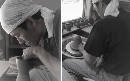 陶芸工房 雲歩窯「土偶型の箸置き」５個【Ａセット】（ 工芸品 陶器 手作り 縄文 土偶 箸置き ）