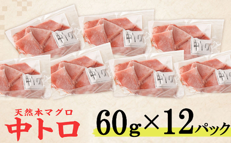 【お刺身ちょこっとパック】 天然本まぐろ 中トロ 切落し 720g 60g×12パック お手軽 食べきりサイズ 切り落とし お刺身 魚介類 海鮮 小分け 魚 天然まぐろ 魚貝 マグロ 高知県 簡単解凍