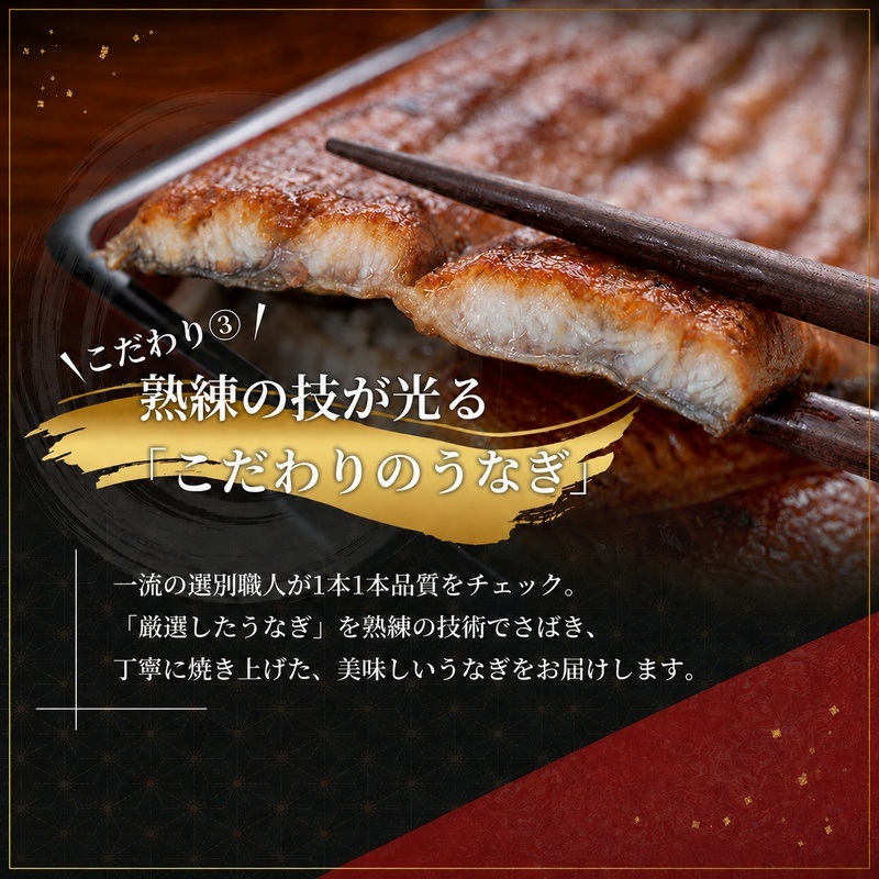 訳あり 国産 うなぎ 一般の約2倍 数量限定 蒲焼き 1本 250g 浜