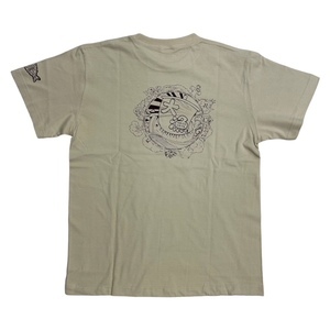 地域限定オリジナルデザインTシャツ（サンドベージュ・綿素材）男女兼用サイズ 【R01016】