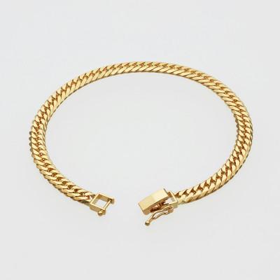 ふるさと納税 魚津市 K18 ダブル六面喜平ブレスレット 20cm-20g造幣局検定マーク入り |  | 01