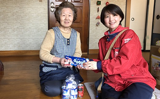 【ふるさと納税】155P090001 ヤクルト配達見守り訪問 ヤクルト400LT 3ヵ月間お届け(週1回×12)【大館ヤクルト販売(株)】