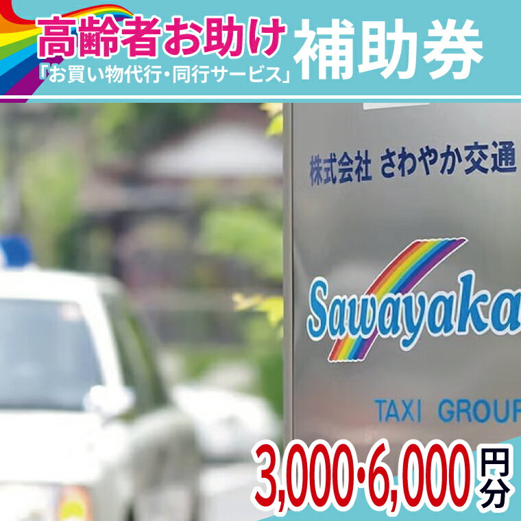 【ふるさと納税】【選べる枚数】ふるさとのお父様お母様へ　高齢者お助け「お買物代行・同行サービス」補助券【配達 代行 買い物代行 買い物同行 茨城県 水戸市】（CE-3）
