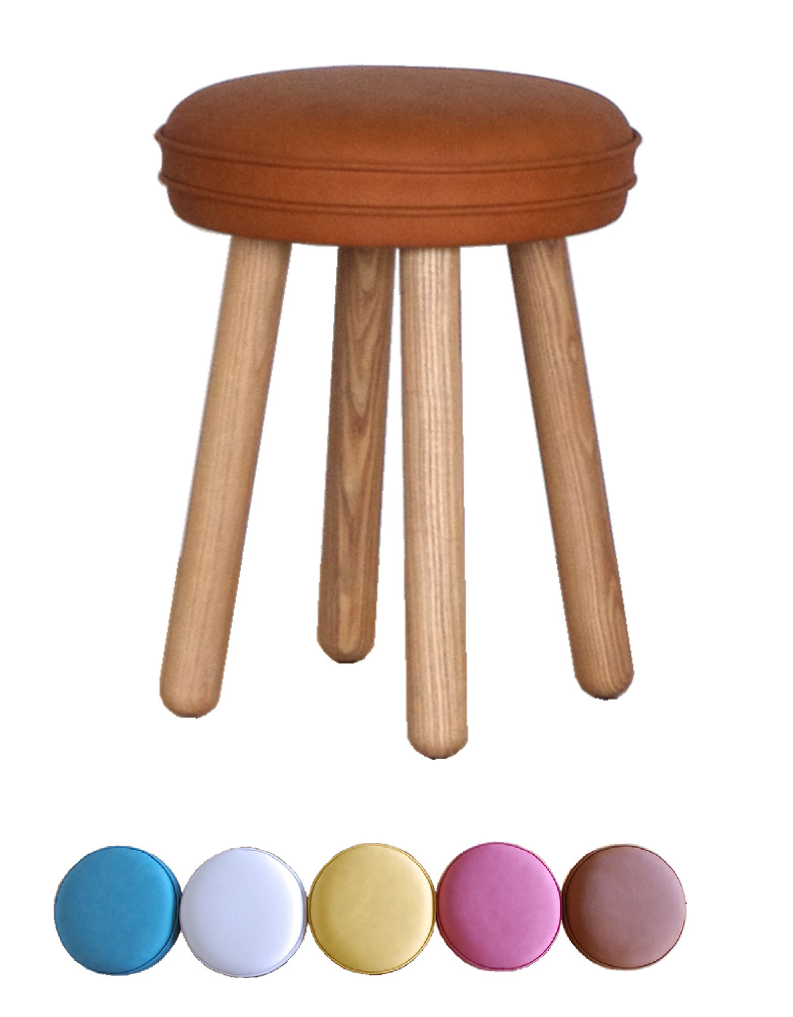 
〈大雪木工〉macaron（マカロン） 31スツールLEMON◆高島屋選定品◆【99000109】
