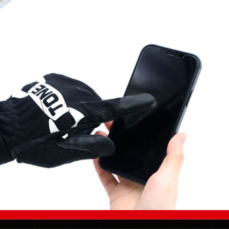 TONE トネ ワークグローブ （レッド／Lサイズ） G-081RL   15001-40001317｜工具 整備士 自動車 バイク DIY 日本製 メンテナンス_イメージ2