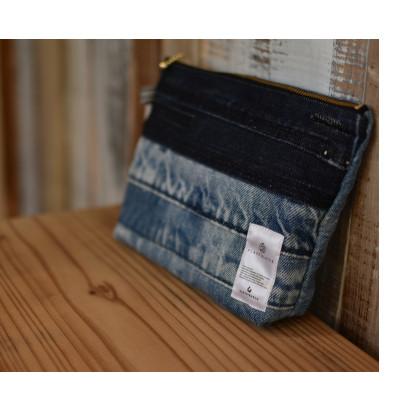 ふるさと納税 川棚町 upcycle　デニムポーチ |  | 01