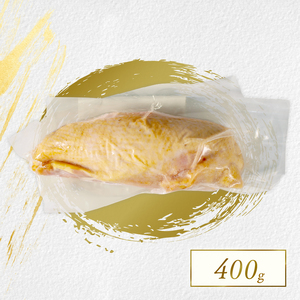 【河内鴨 ツムラ本店】国産 鴨肉 もも肉 スモーク 400g