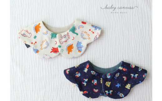 男の子向けまんまるスタイ おもちゃ柄 ／ ベビー スタイ よだれかけ カラフル まんまる 赤ちゃん 服飾 便利 おしゃれ ギフト 出産祝い 肌にやさしい 洗濯可 プレゼント ベビー用品  山口県 No.125-01